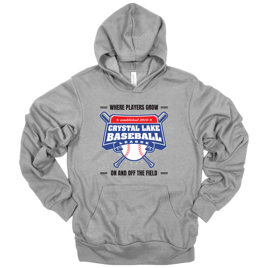 CL Baseball Logo | Adult Hooded Sweatshirt