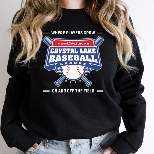 CL Baseball Logo | Adult Crewneck