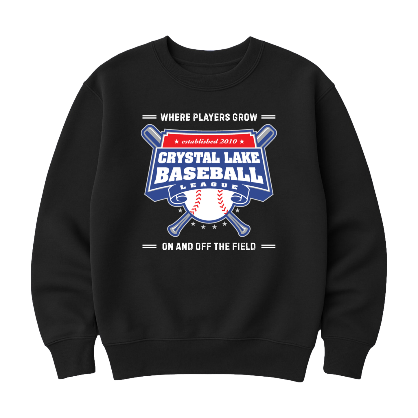 CL Baseball Logo | Youth Fleece Crewneck