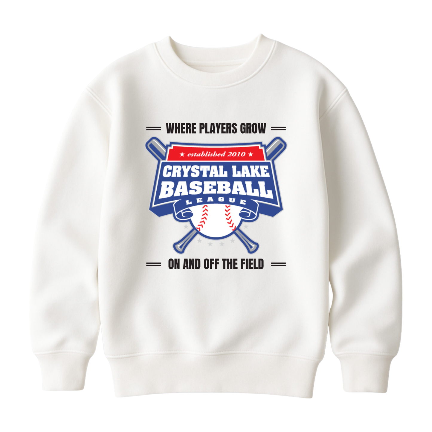 CL Baseball Logo | Youth Fleece Crewneck