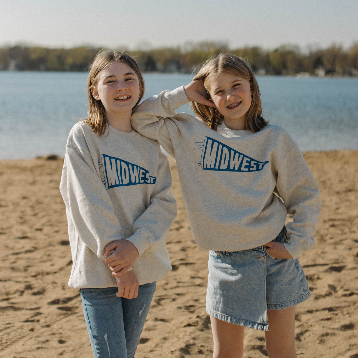 Midwest | Youth Fleece Crewneck