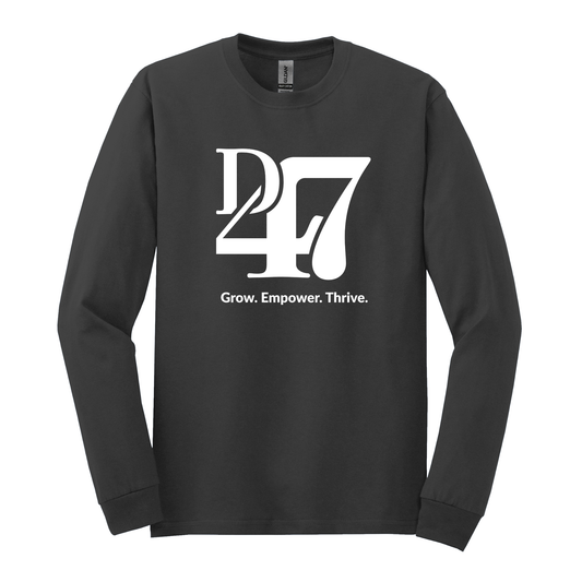Mission Statement White | Long Sleeve Adult Tee
