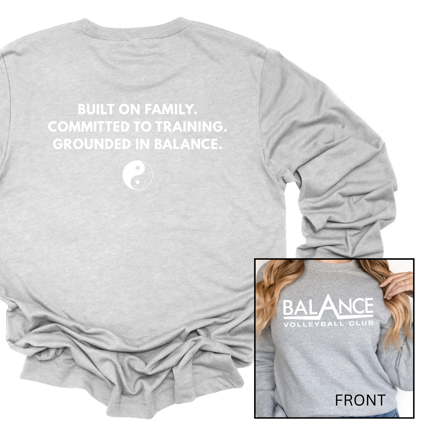 Balance Motto | Adult Crewneck