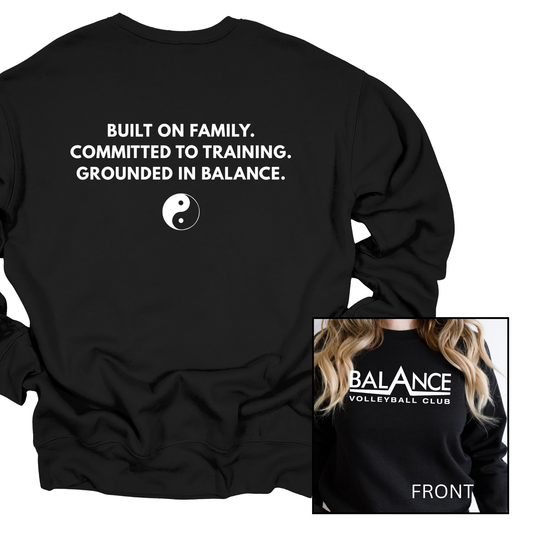 Balance Motto | Adult Crewneck