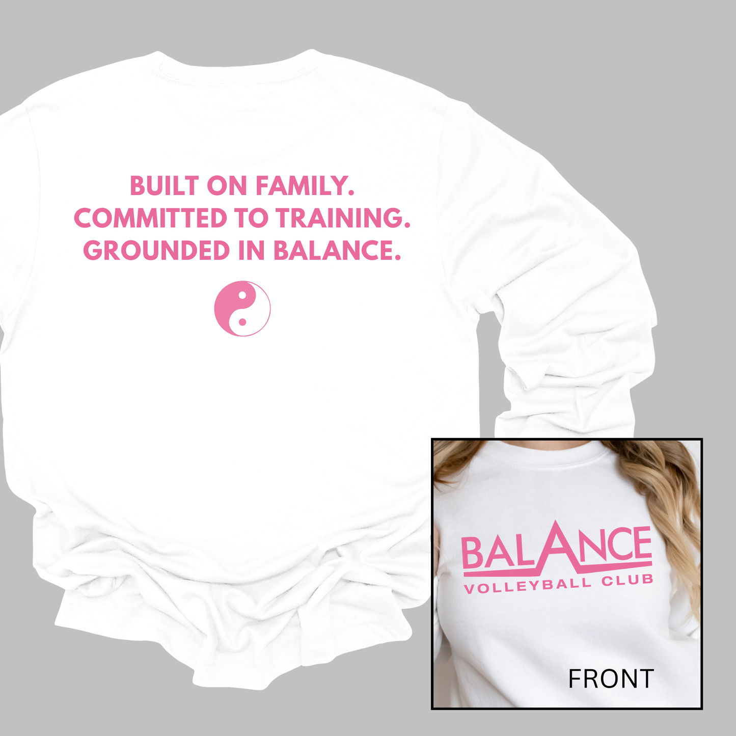 Balance Motto | Adult Crewneck