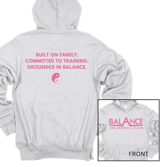 Balance Motto | Adult Hooded Sweatshirt