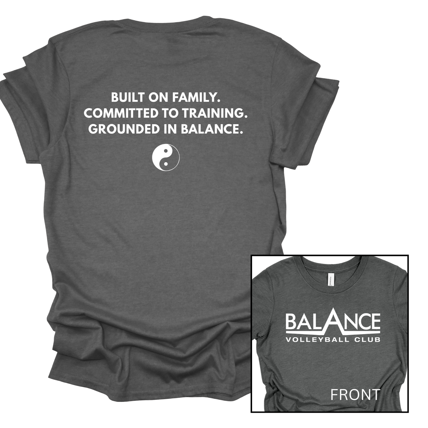 Balance Motto | Short Sleeve Adult Tee