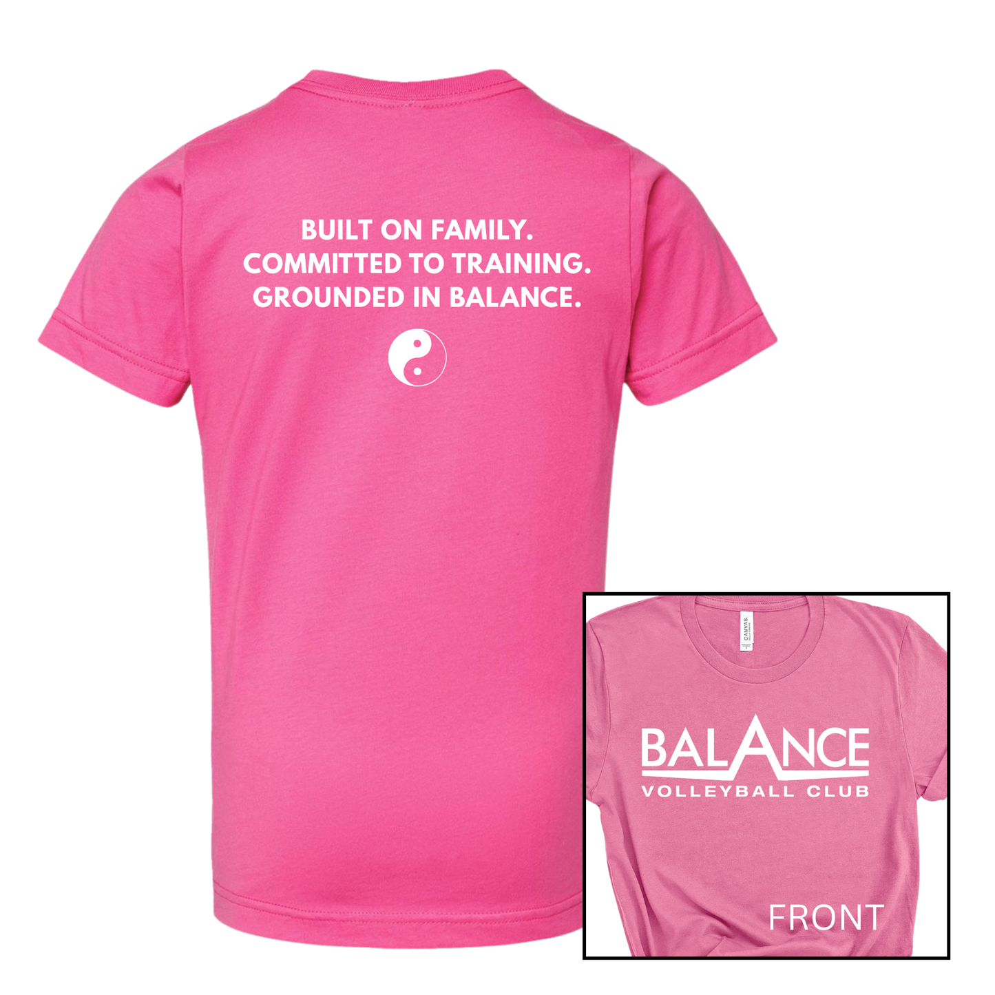 Balance Motto | Short Sleeve Adult Tee