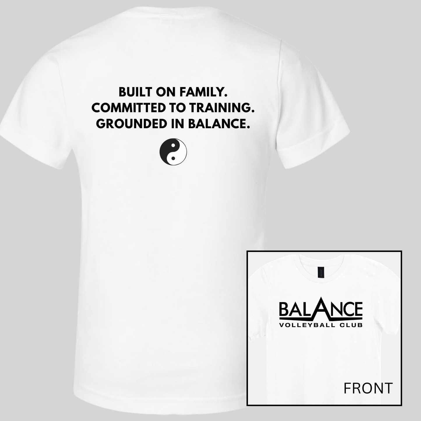 Balance Motto | Short Sleeve Adult Tee