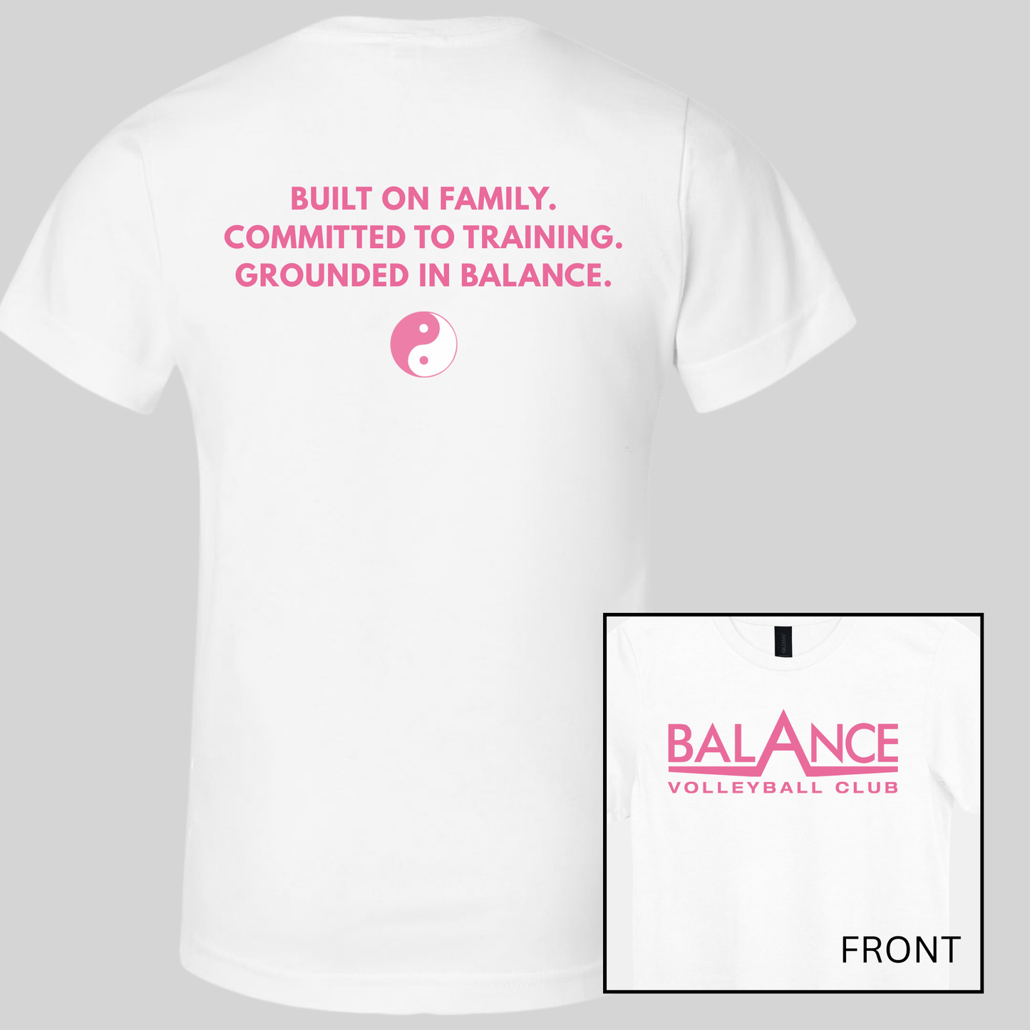 Balance Motto | Short Sleeve Adult Tee
