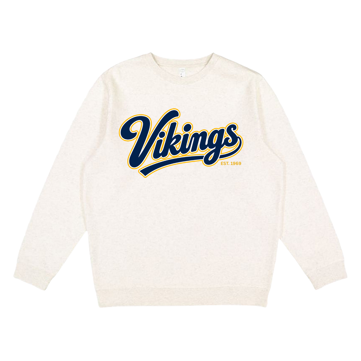Vikings, Est. 1969 | Youth Fleece Crewneck