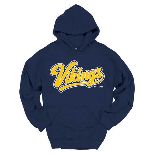 Vikings, Est. 1969 | Youth Hooded Sweatshirt