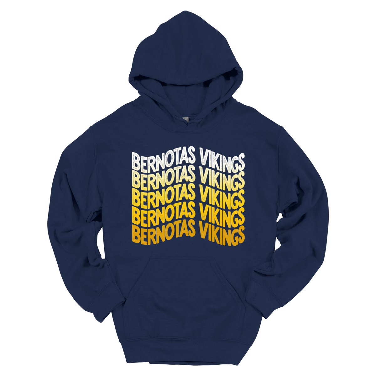 Wavy Bernotas Vikings | Youth Hooded Sweatshirt