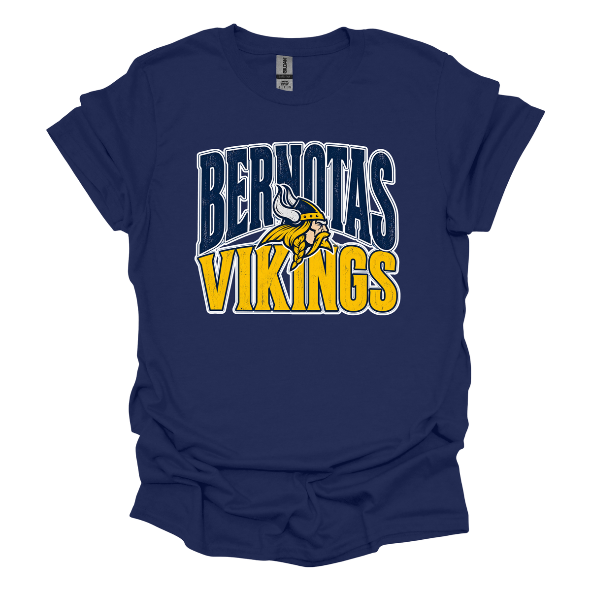 Bernotas Vikings Mascot | Short Sleeve Tee