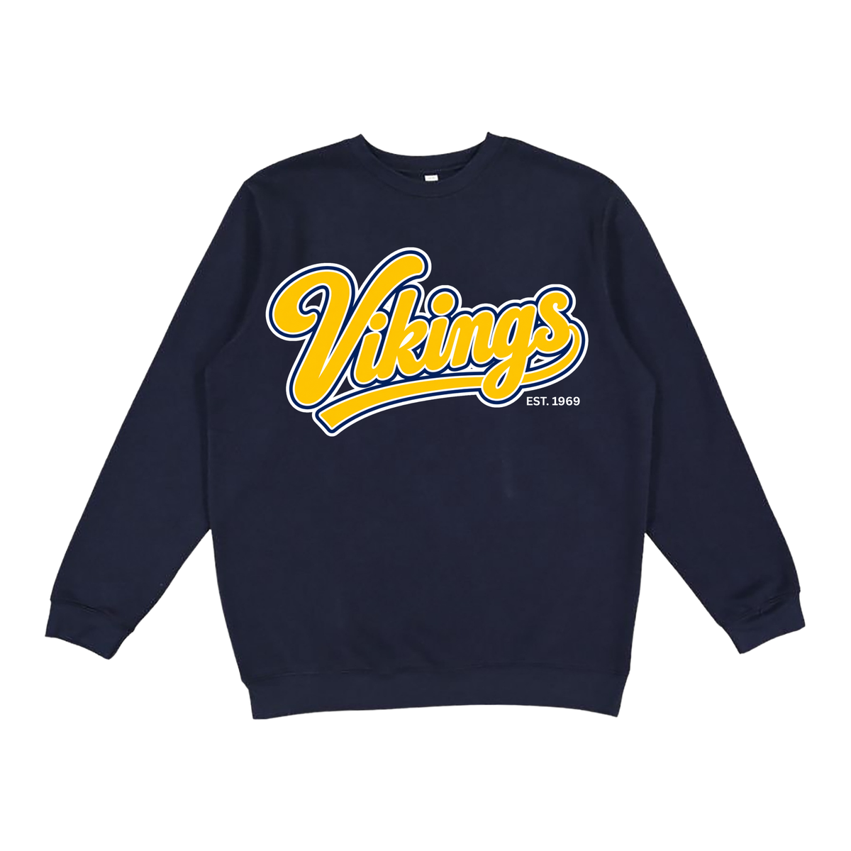 Vikings, Est. 1969 | Youth Fleece Crewneck