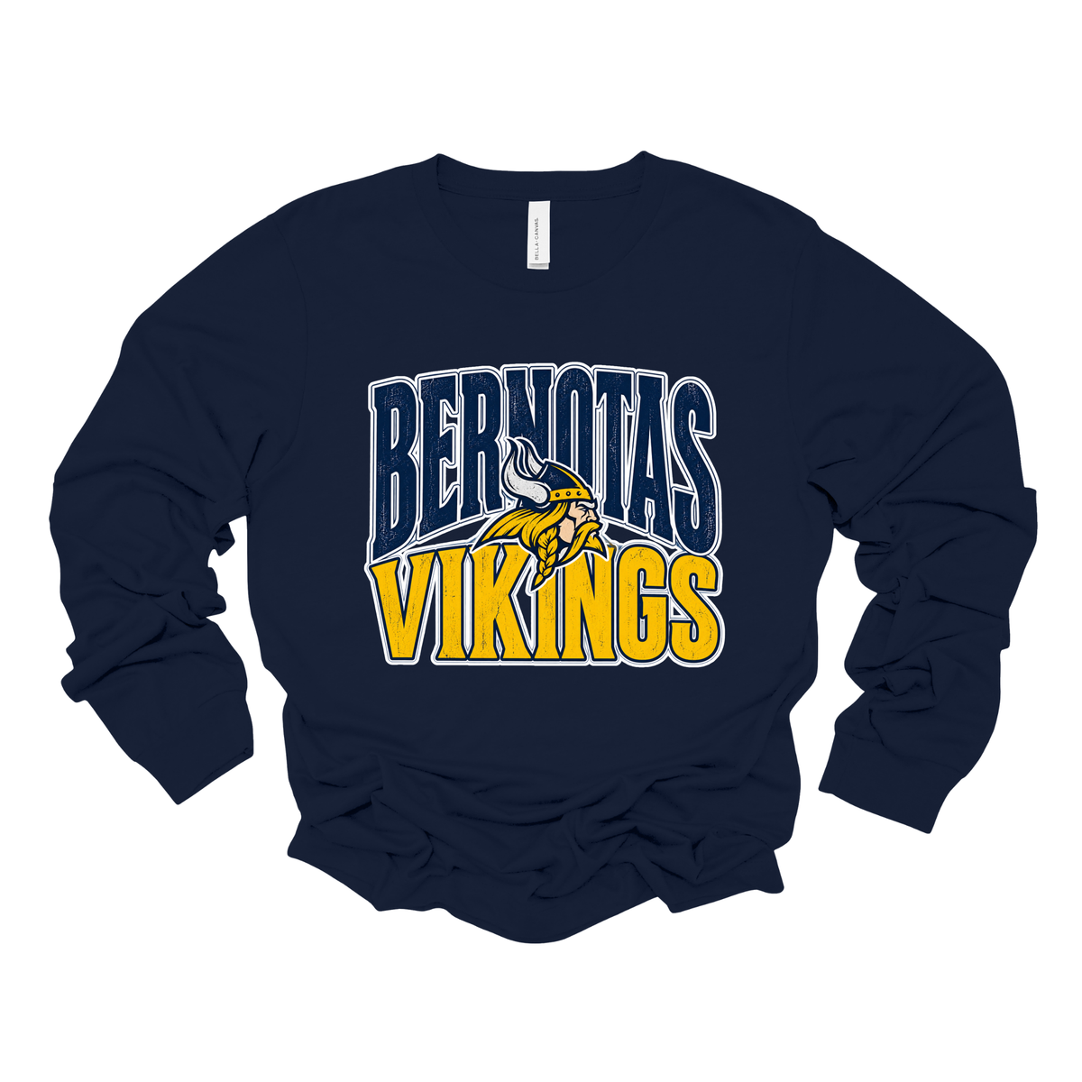 Bernotas Vikings Mascot | Long Sleeve Tee