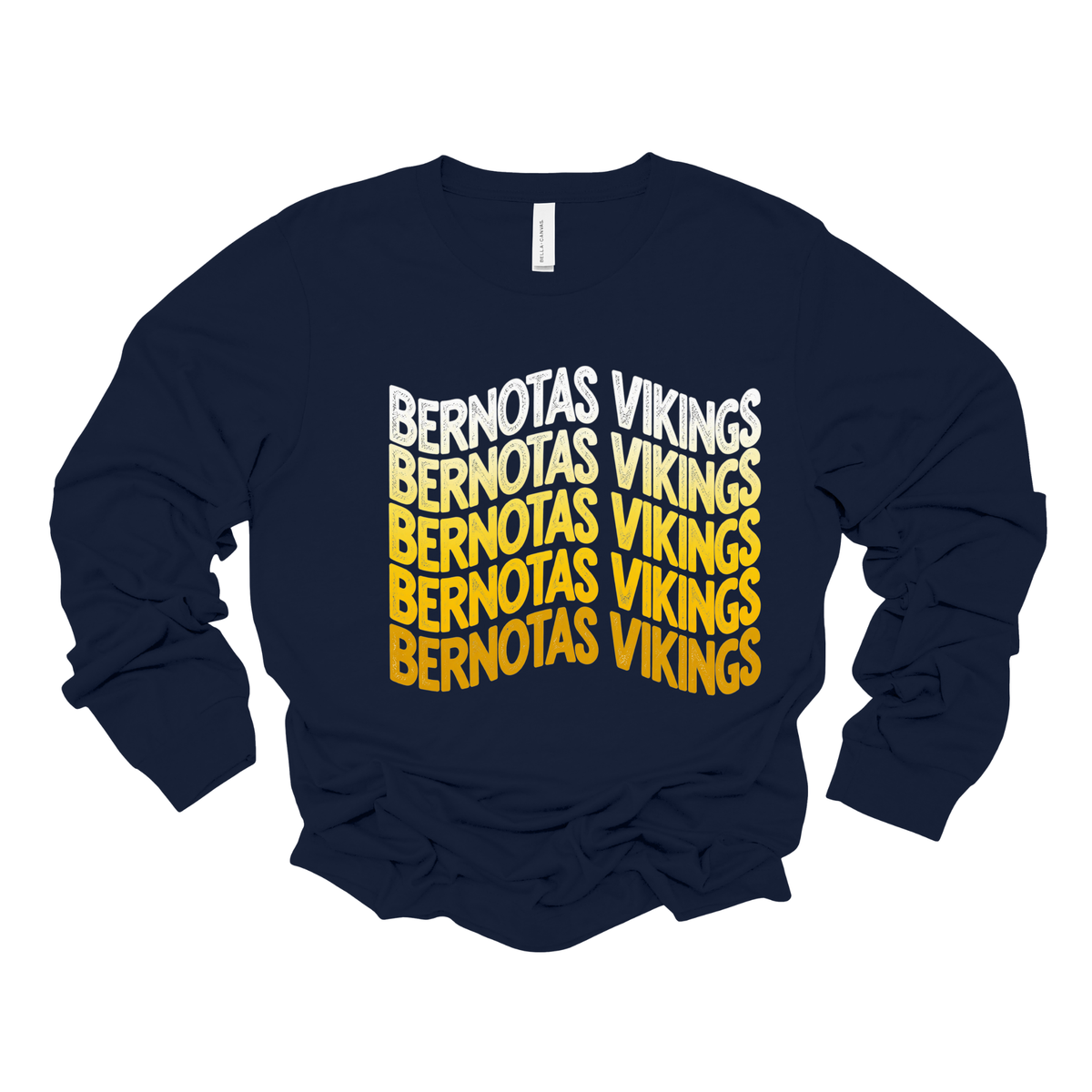 Wavy Bernotas Vikings | Long Sleeve Tee