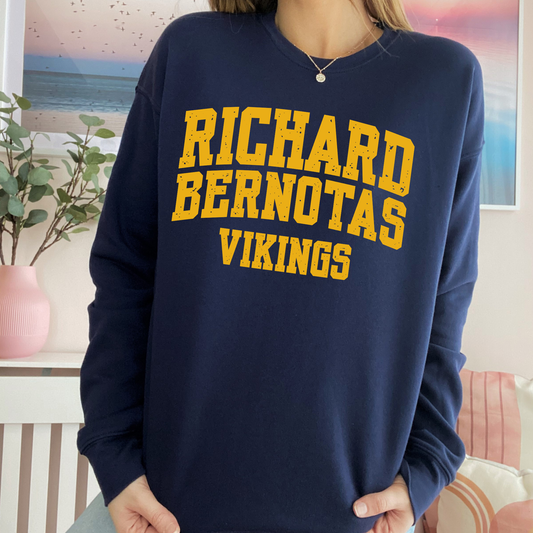 Richard Bernotas Vikings | Adult Crewneck