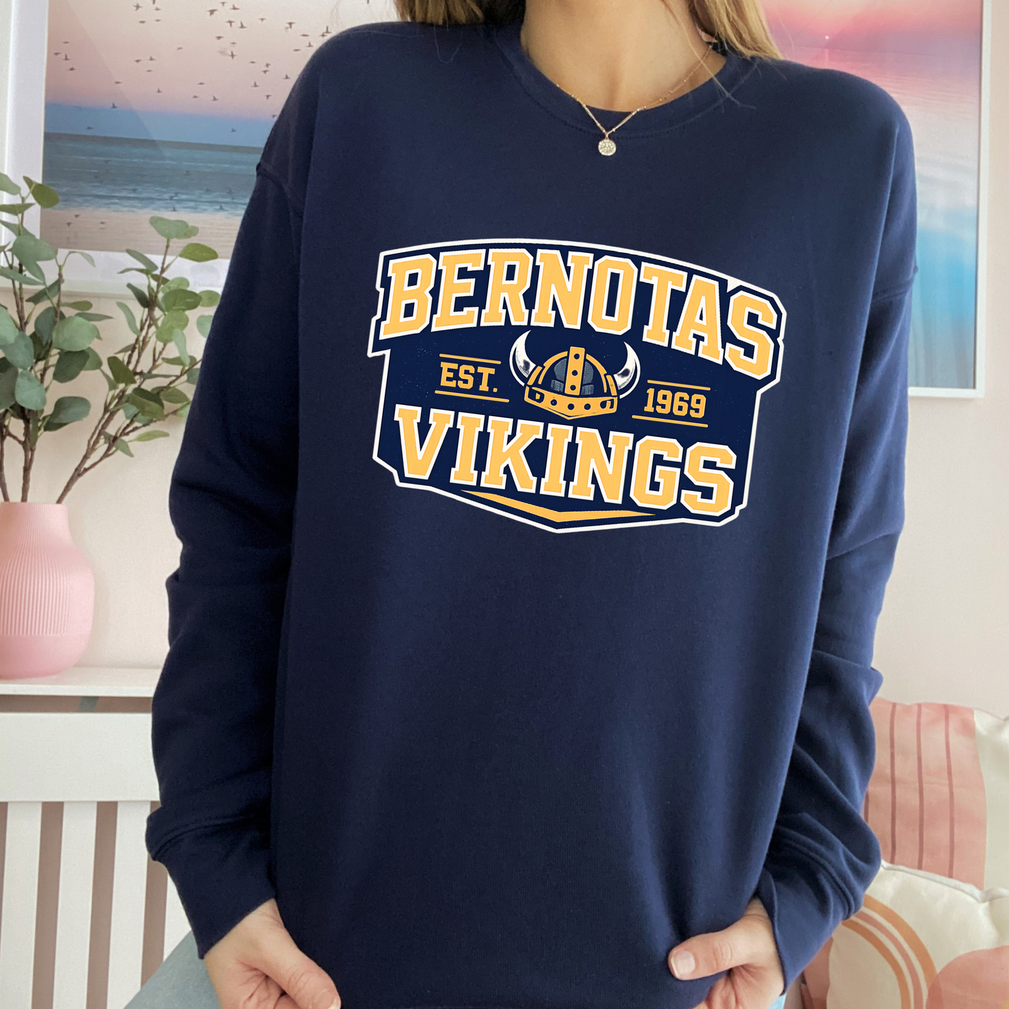 Bernotas Vikings | Adult Crewneck