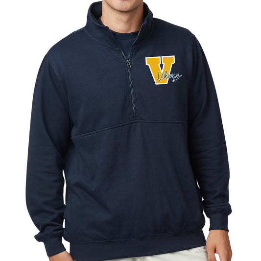 Big V for Vikings | Quarter Zip Fleece