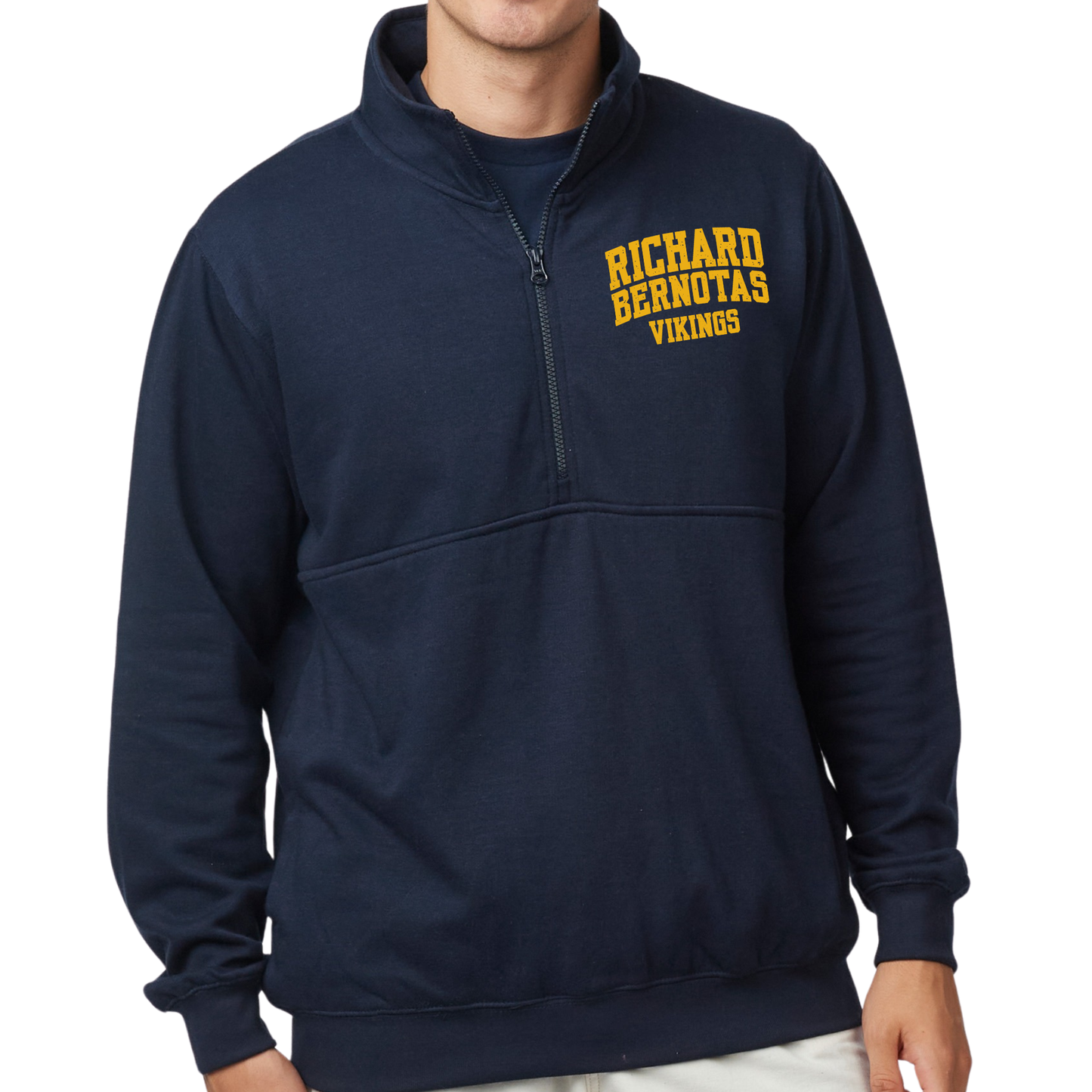 Richard Bernotas Vikings | Quarter Zip Fleece