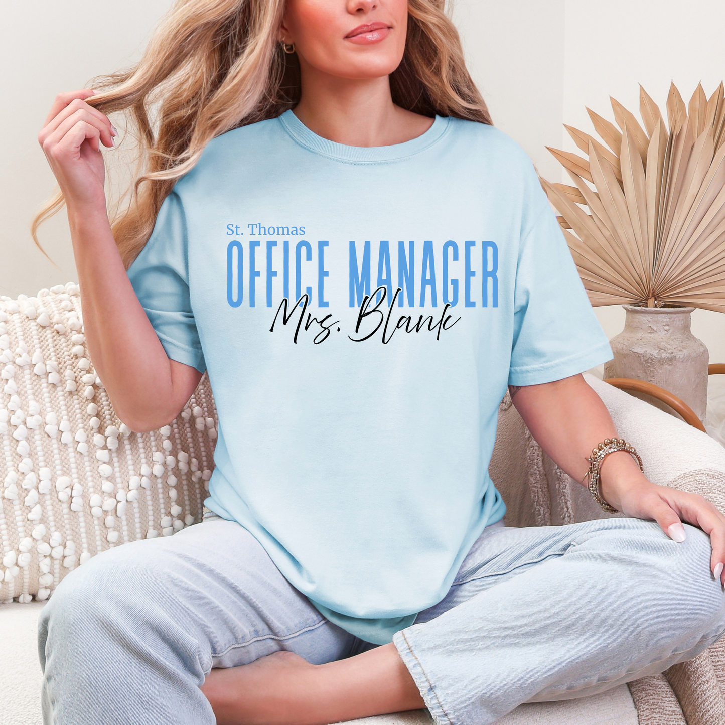 Personalized Office Staff  | Short Sleeve Adult Tee
