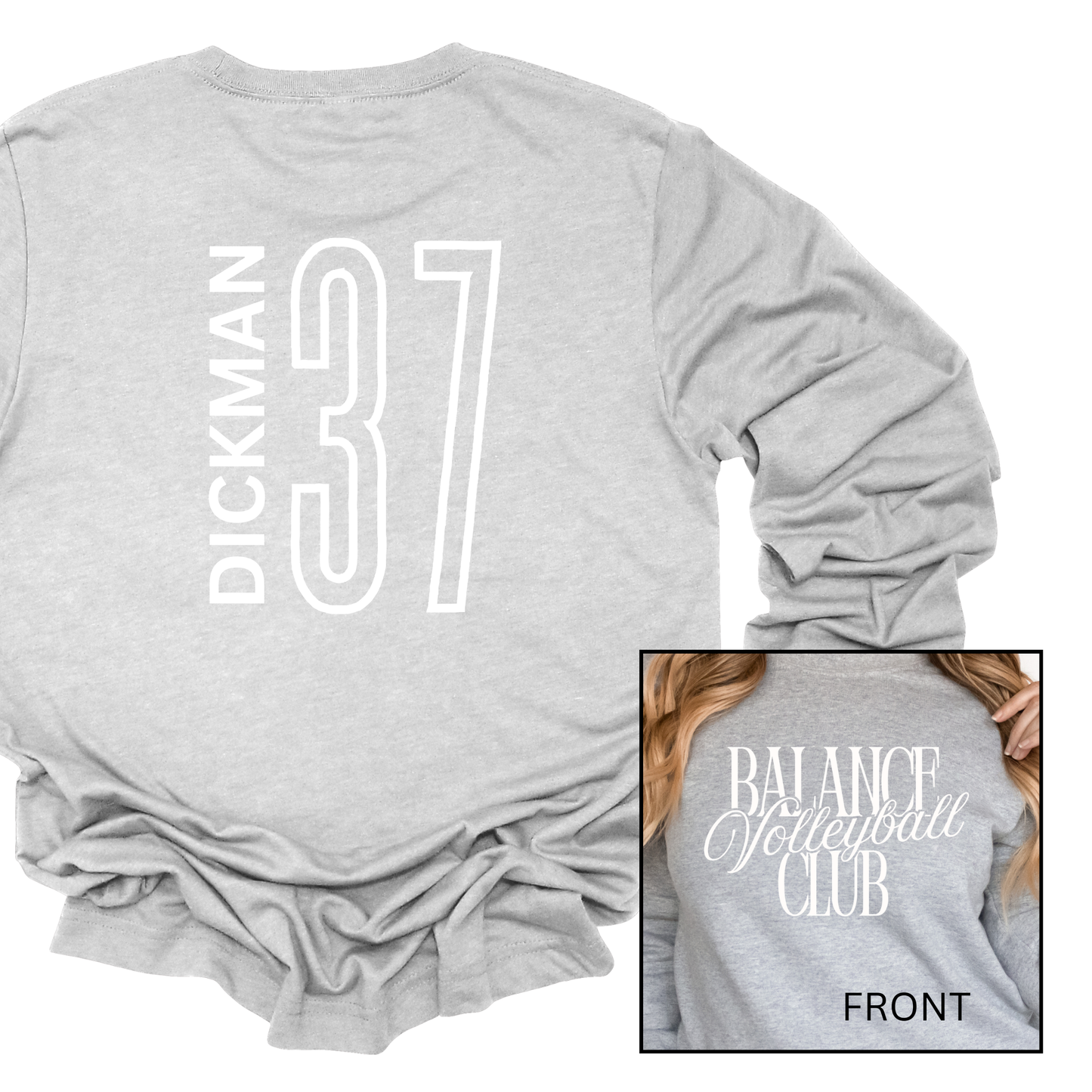 Balance Volleyball Club, Personalized | Adult Crewneck