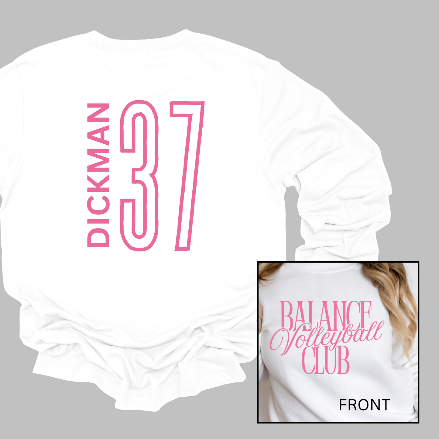 Balance Volleyball Club, Personalized | Adult Crewneck