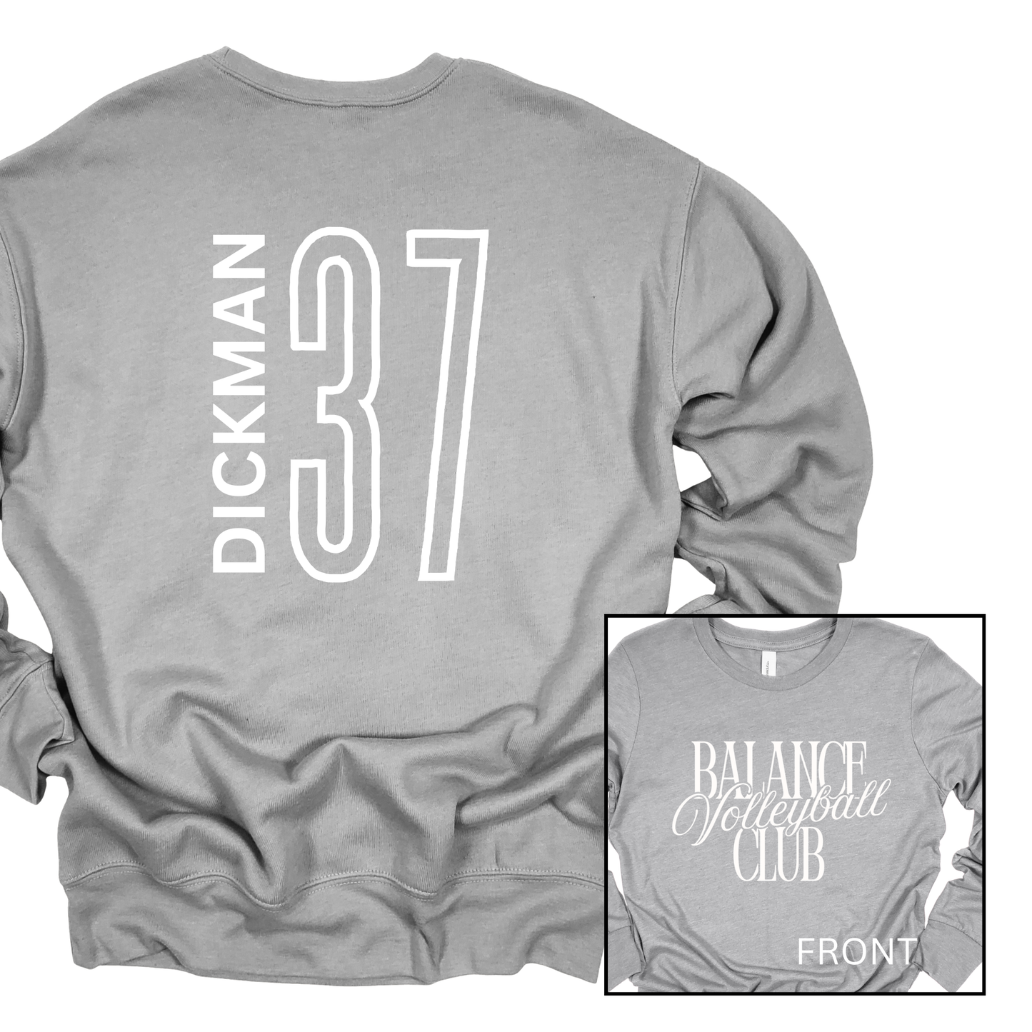 Balance Volleyball Club, Personalized | Long Sleeve Adult Tee