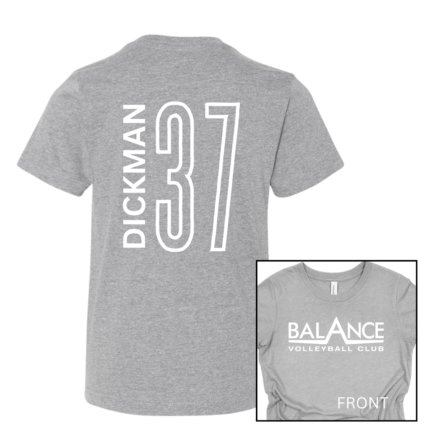 Balance Logo, Personalized | Short Sleeve Adult Tee
