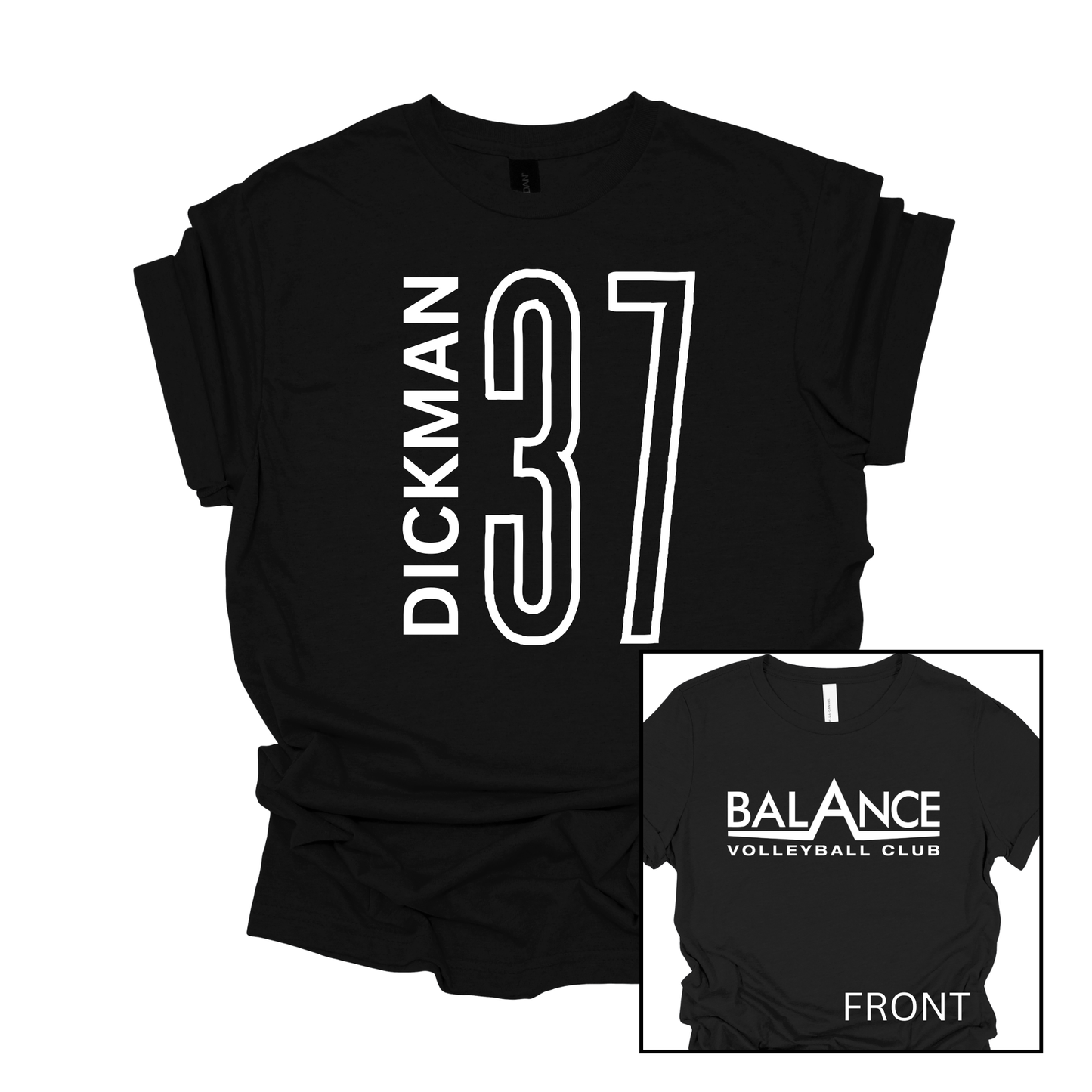 Balance Logo, Personalized | Short Sleeve Adult Tee