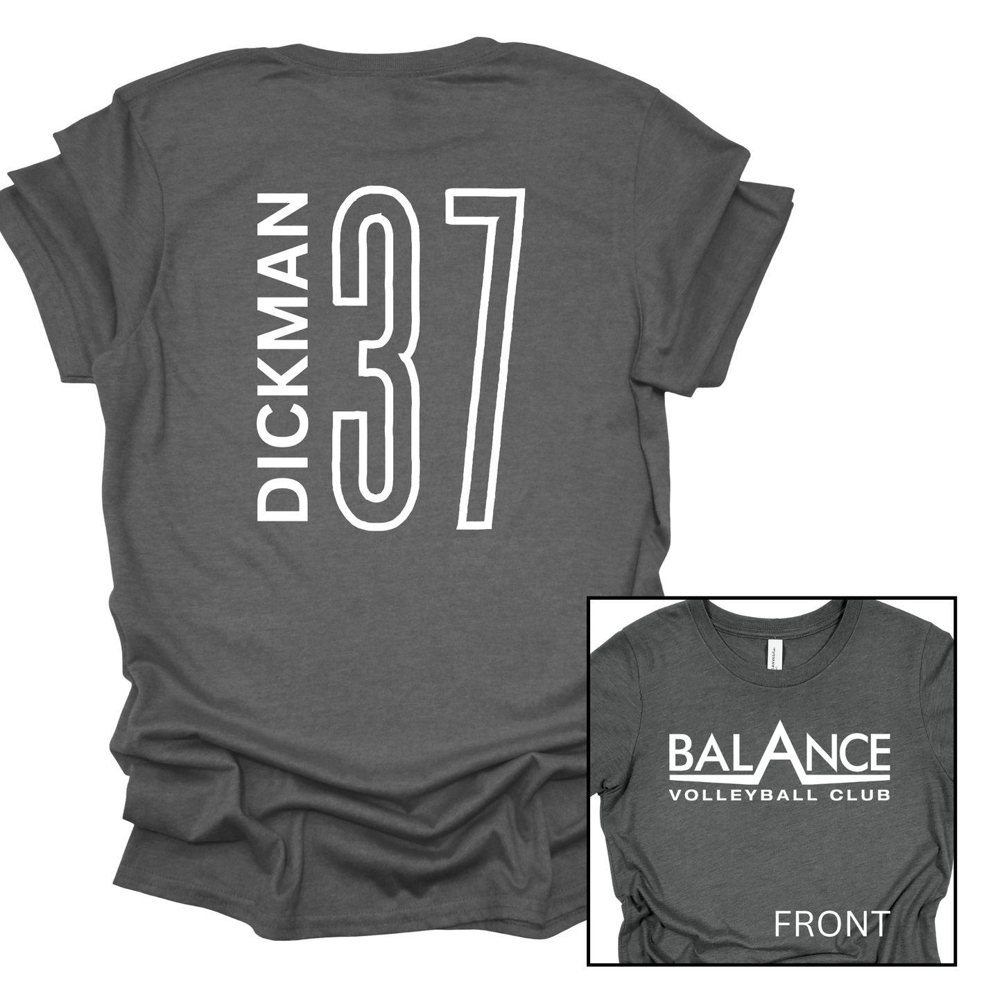 Balance Logo, Personalized | Short Sleeve Adult Tee