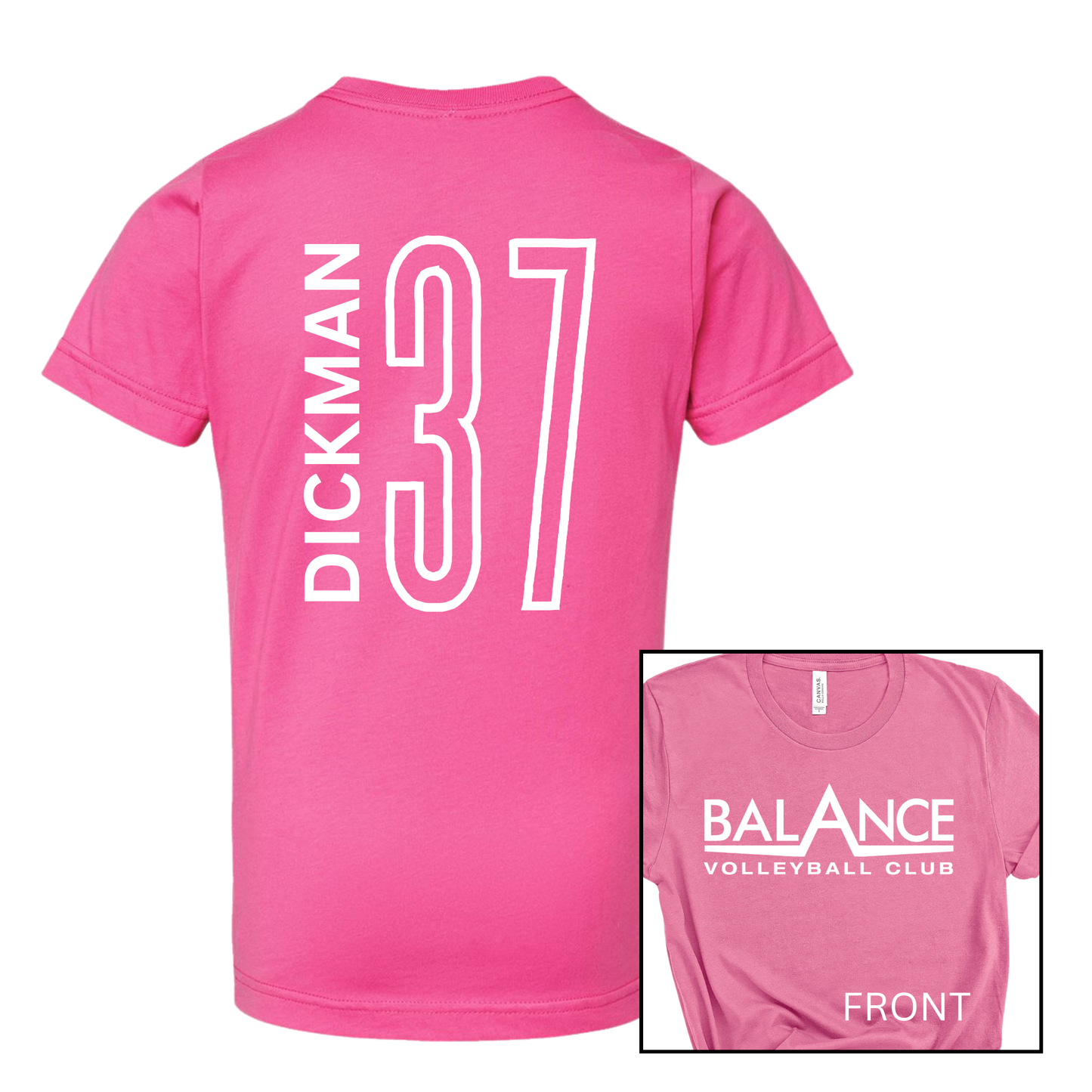 Balance Logo, Personalized | Short Sleeve Adult Tee