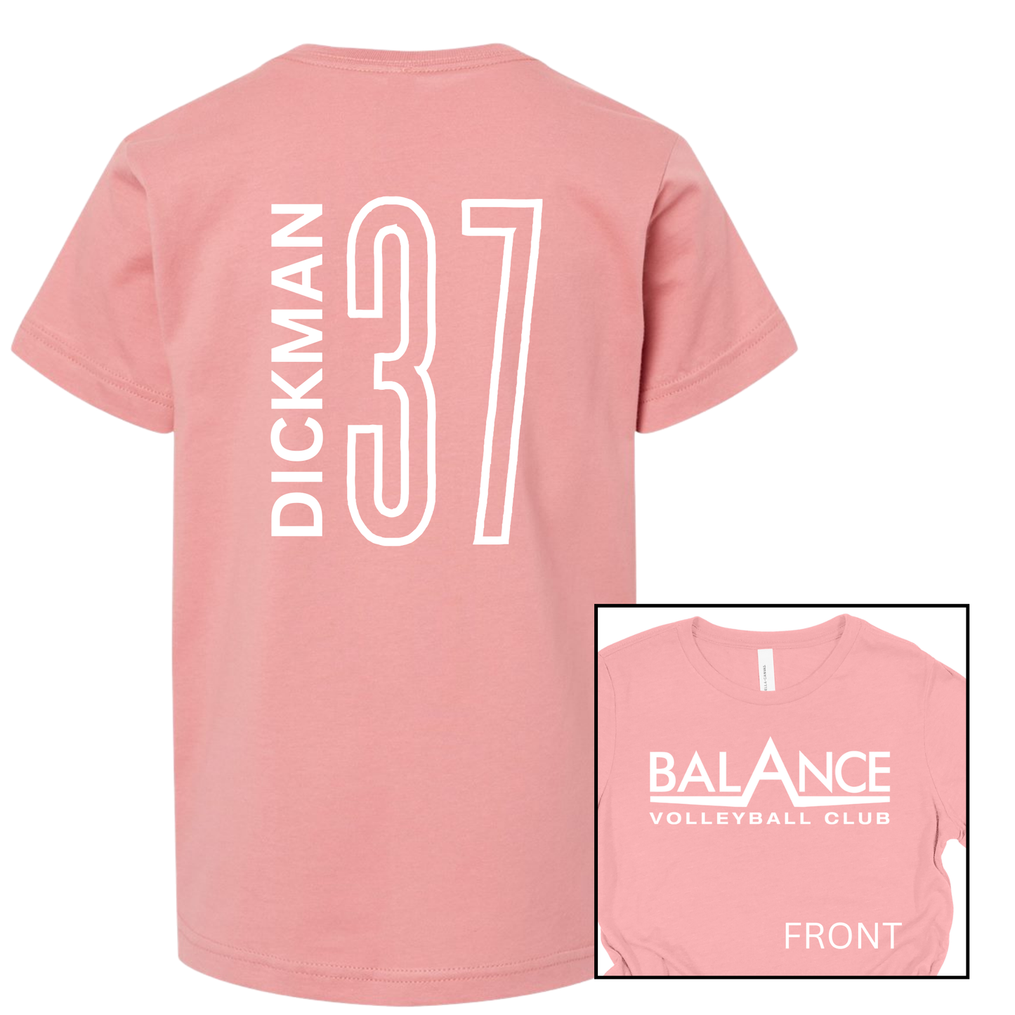 Balance Logo, Personalized | Short Sleeve Adult Tee