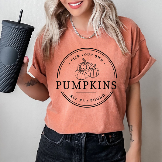 Pick Your Own Pumpkins | Short Sleeve Adult Tee