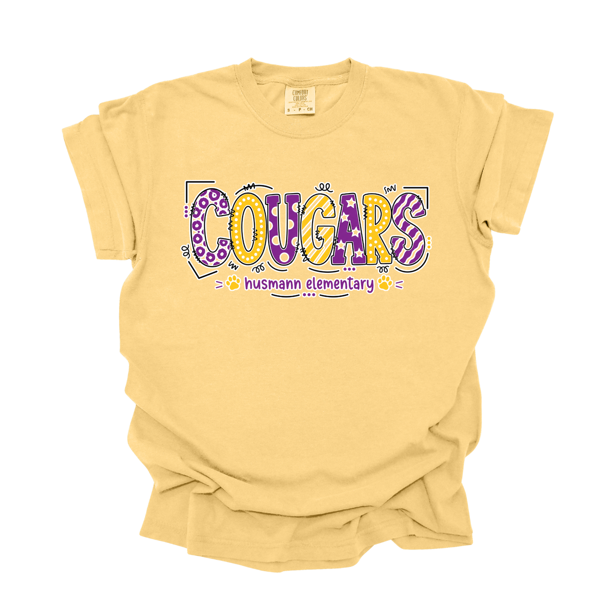 Playful Cougars | Short Sleeve Adult Tee