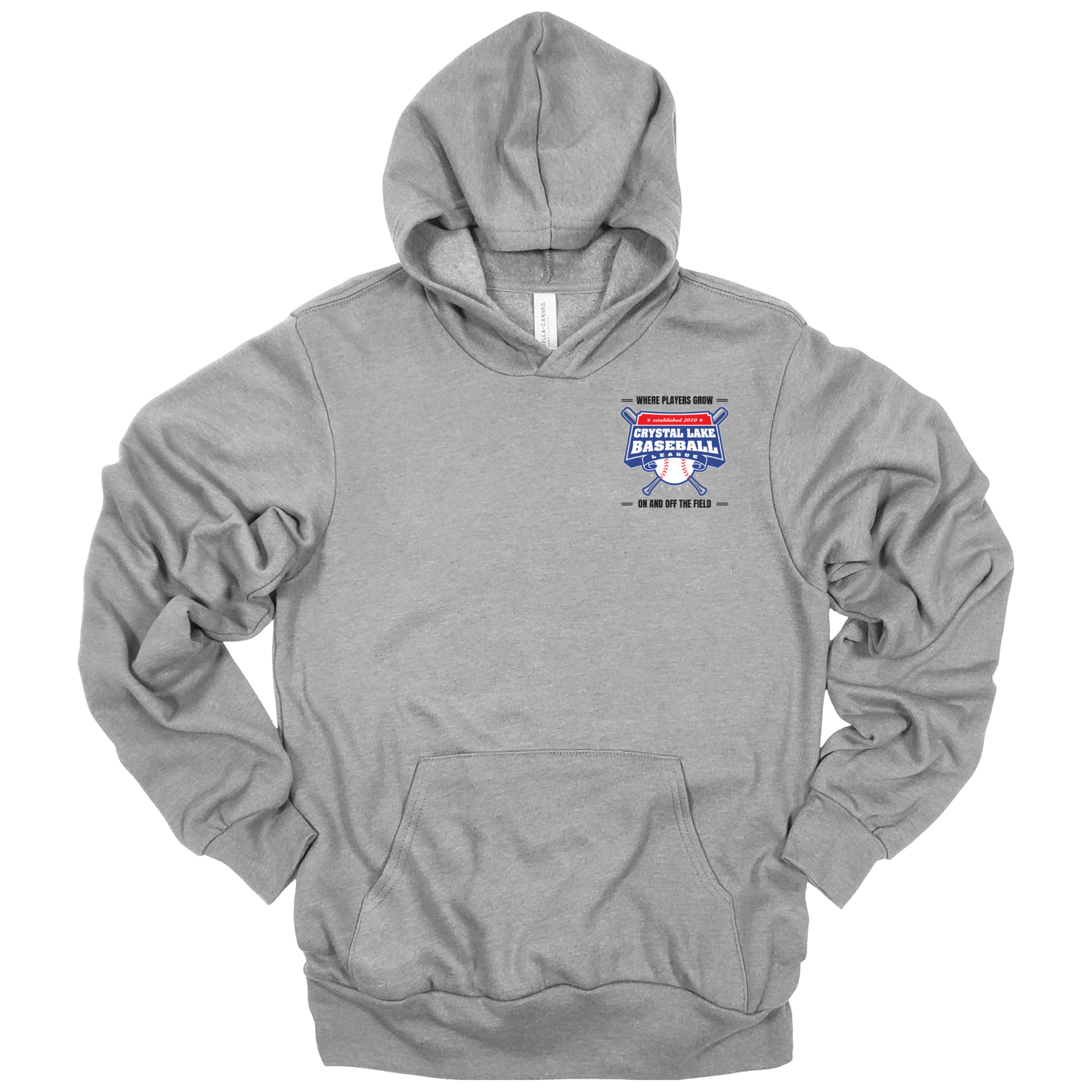 CLB Pocket Logo | Adult Hooded Sweatshirt