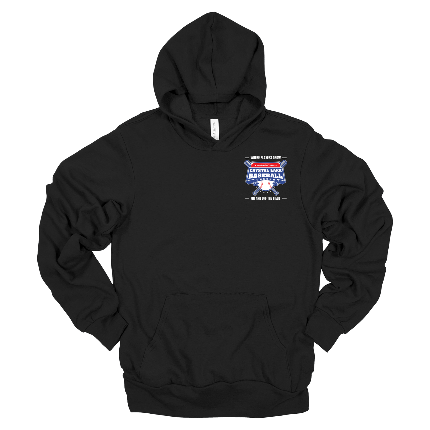 CLB Pocket Logo | Adult Hooded Sweatshirt