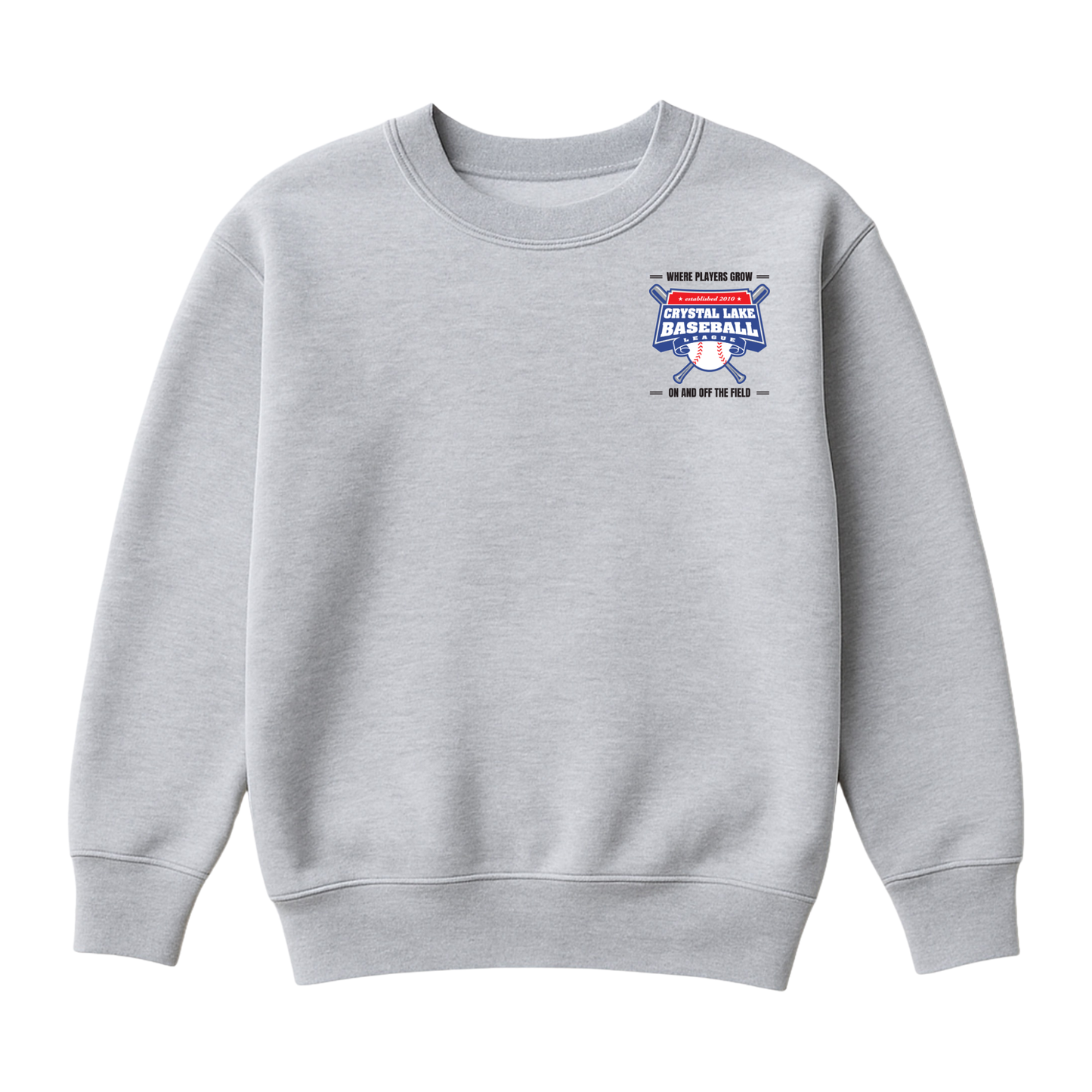CLB Pocket Logo | Youth Fleece Crewneck