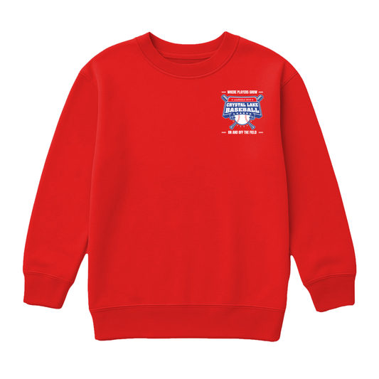 CLB Pocket Logo | Youth Fleece Crewneck