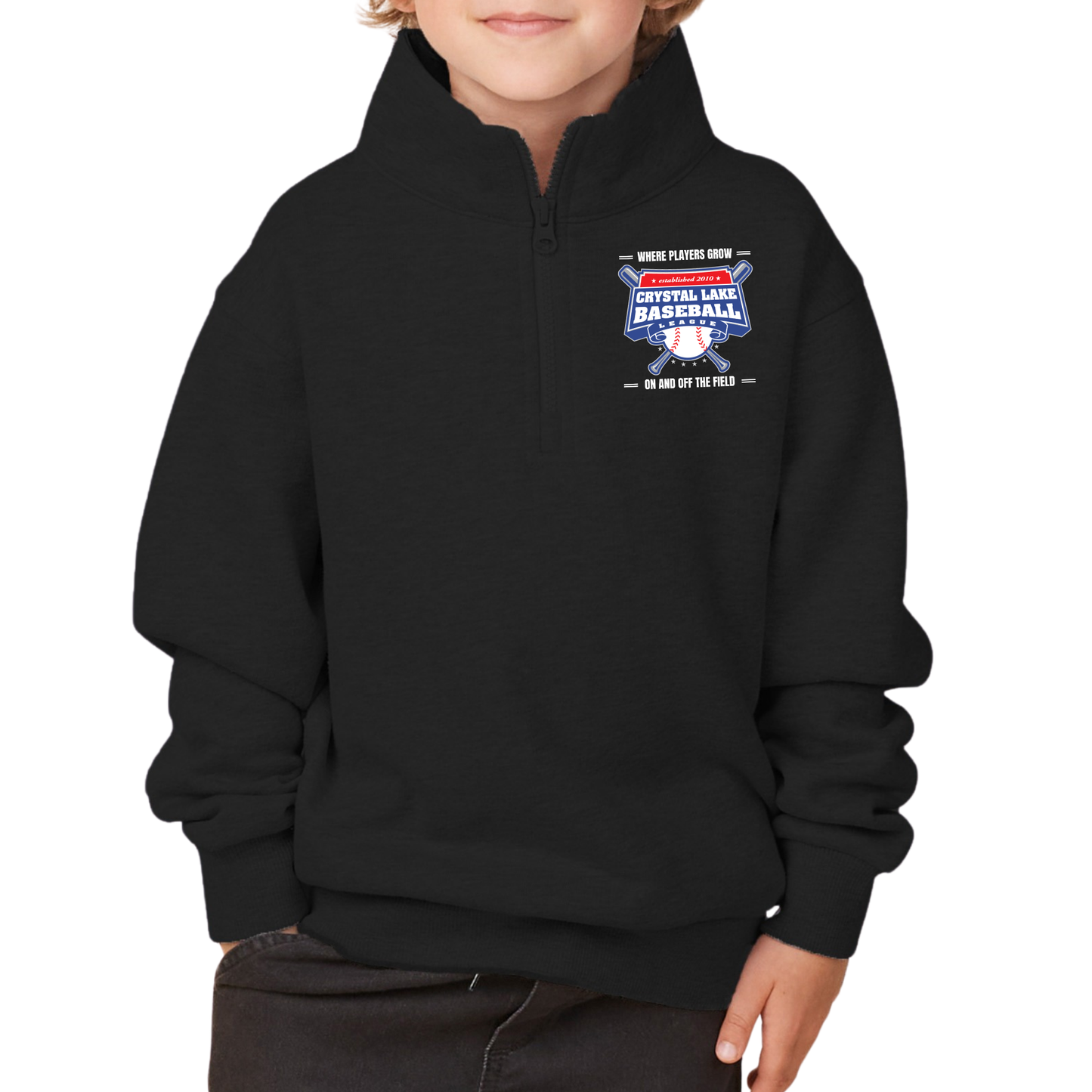 CLB Pocket Logo | Youth Quarter Zip