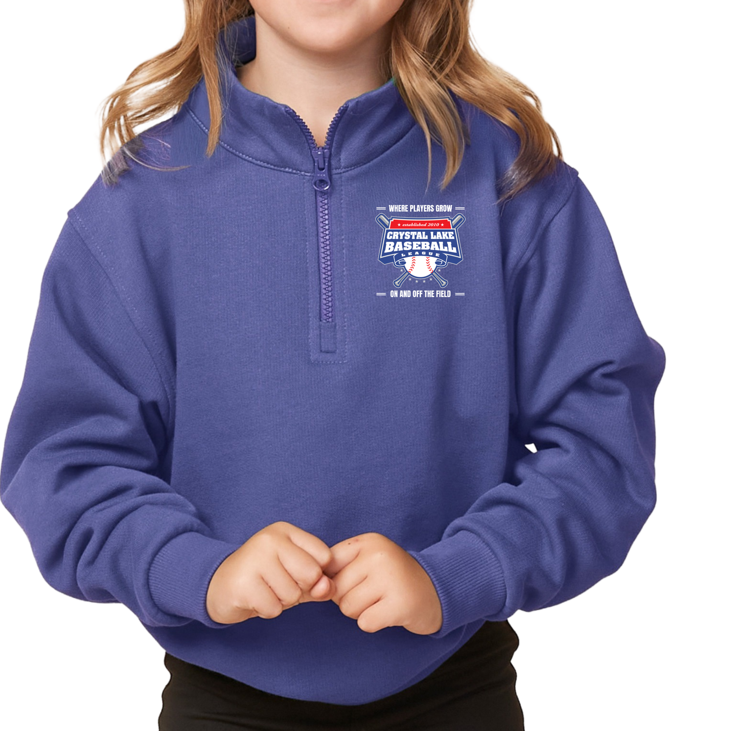 CLB Pocket Logo | Youth Quarter Zip