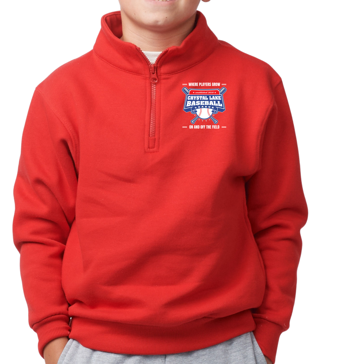 CLB Pocket Logo | Youth Quarter Zip