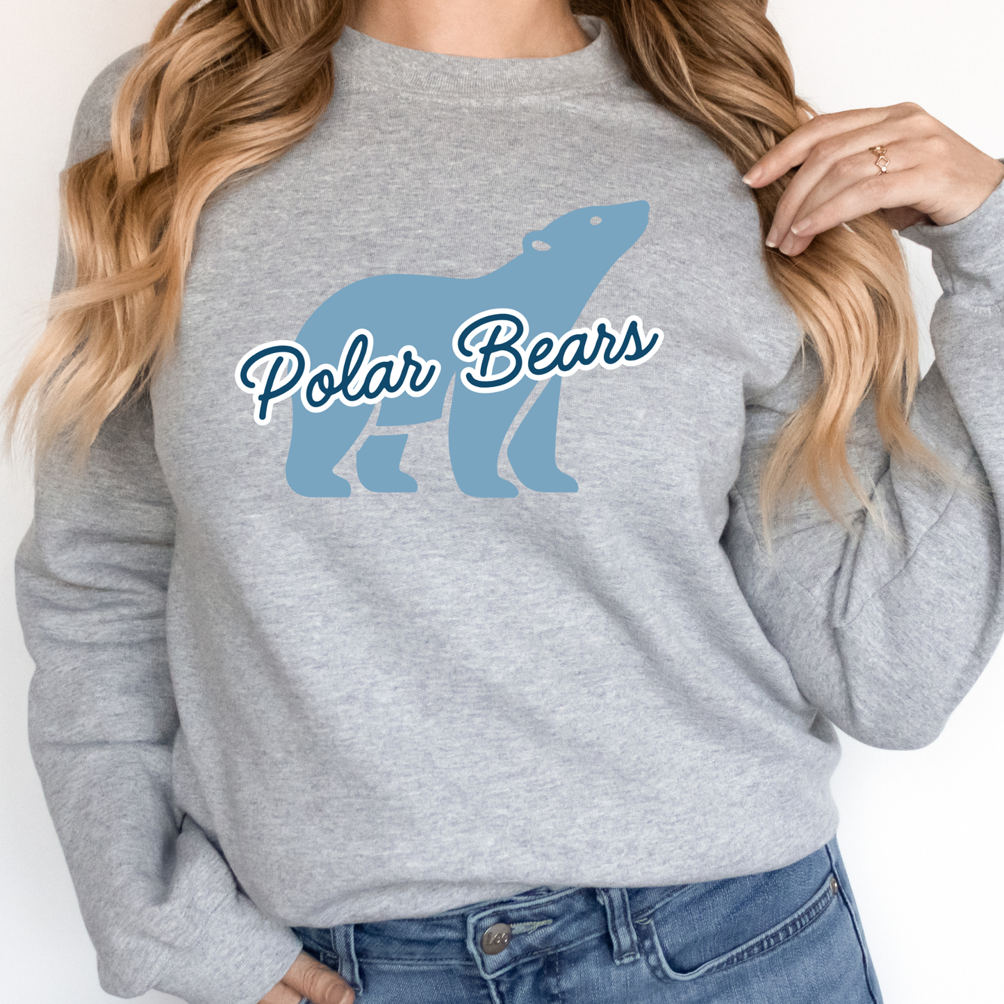 Polar Bears Icon | Adult Crewneck