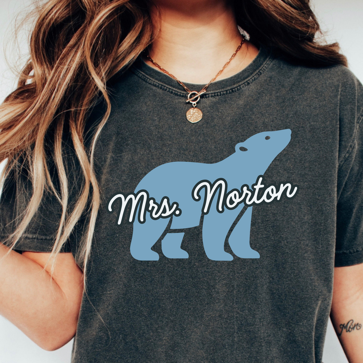 Polar Bears Icon Personalized | Short Sleeve Adult Tee