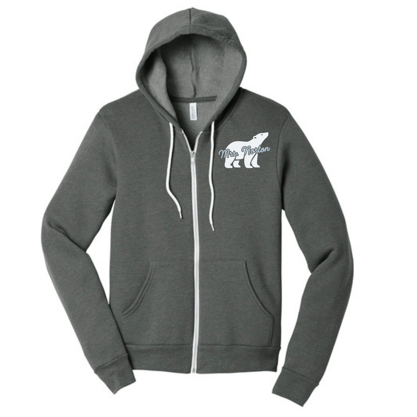 Polar Bears Icon Personalized | Adult Full Zip