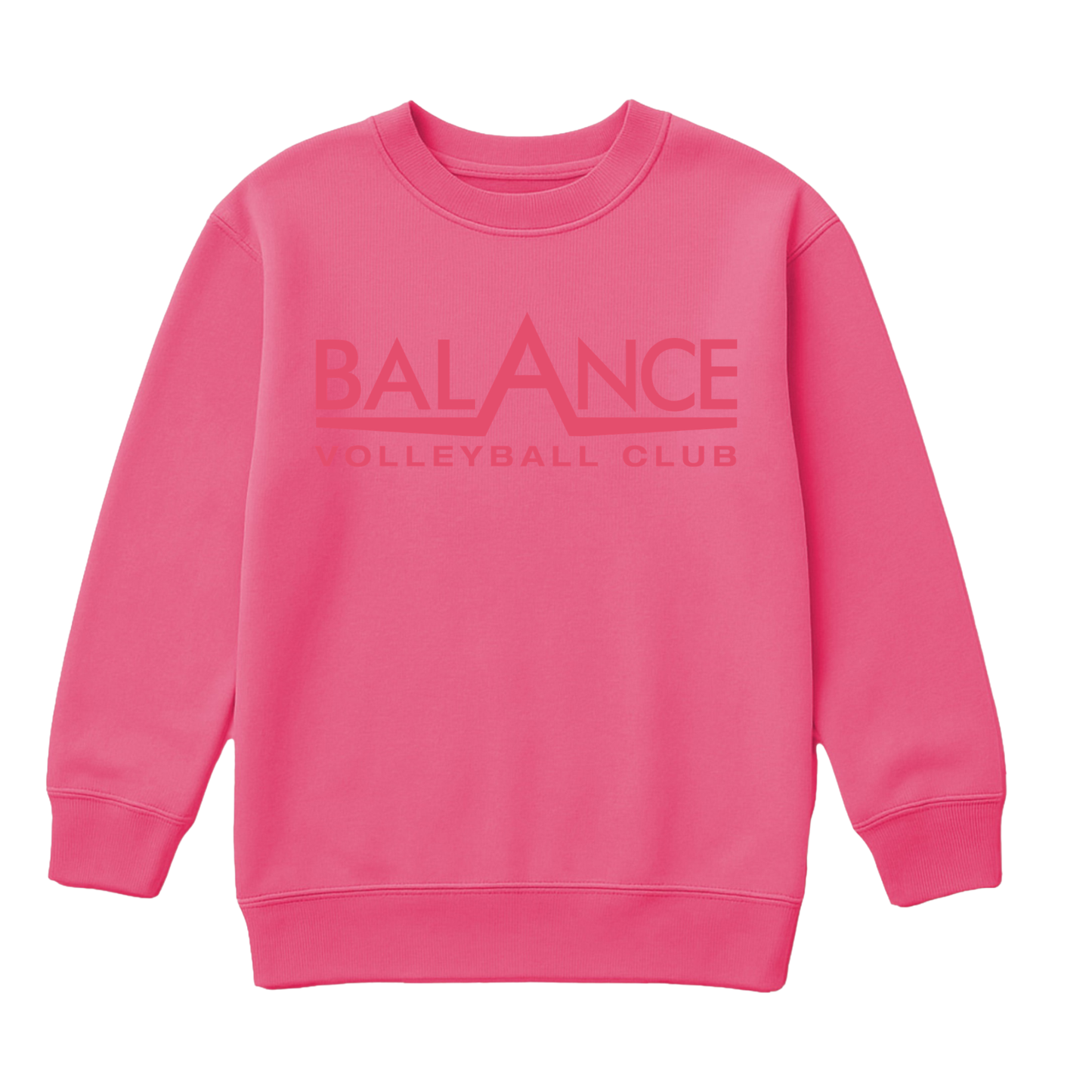 Balance Puff Logo | Ladies Boxy Crewneck