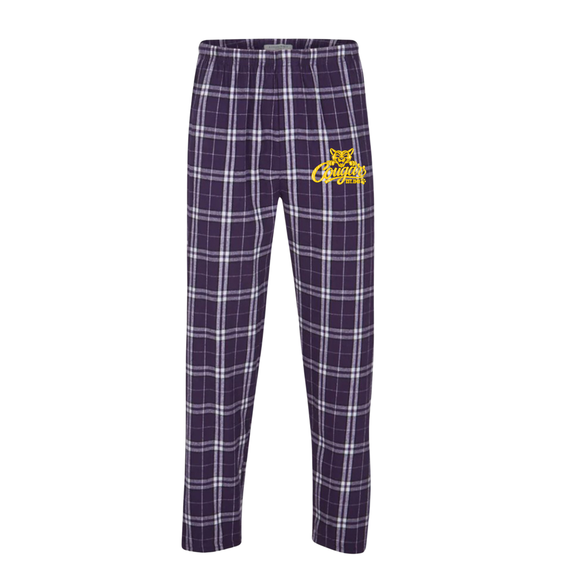 Cougars Mascot | Flannel Pajama Pant