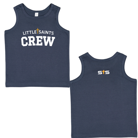 NEW! Little Saints Crew | Short Sleeve Toddler Tank