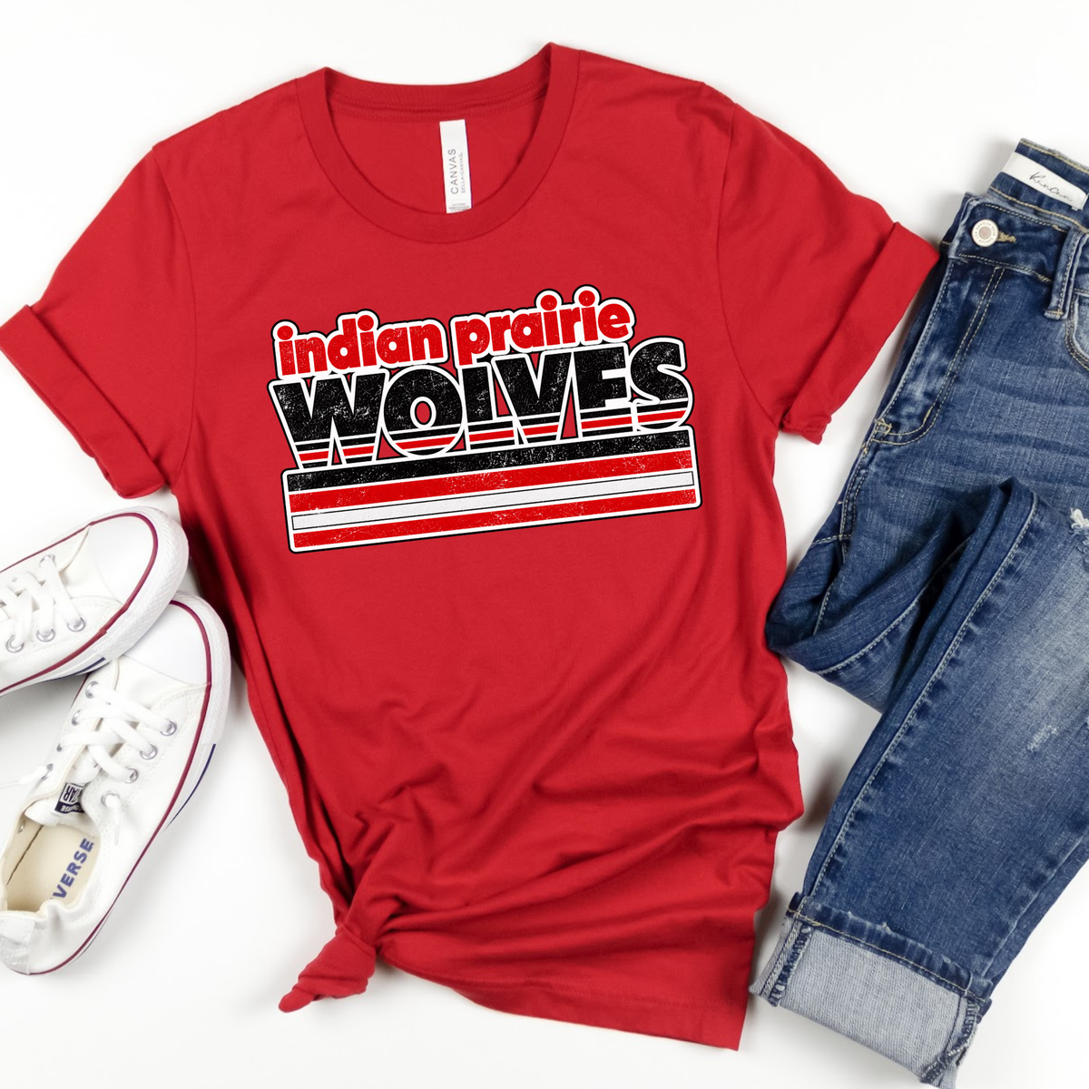 Retro Wolves | Short Sleeve Adult Tee